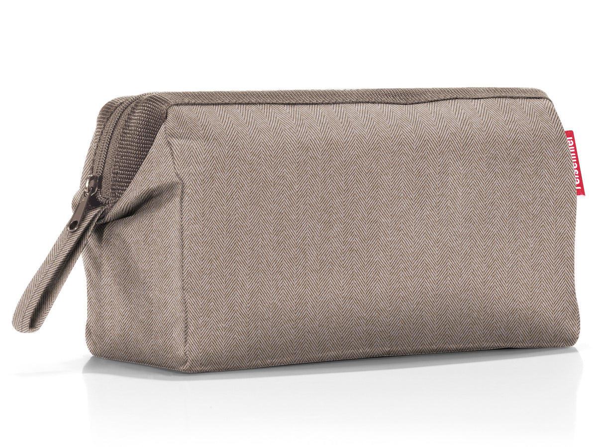 reisenthel travelcosmetic herringbone mokka Freisteller 2