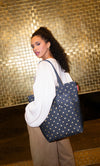reisenthel cityshopper 2 metallic dots blue Set2 Lifestyle 1