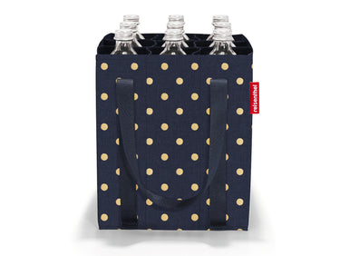 reisenthel bottlebag metallic dots blue Freisteller 1