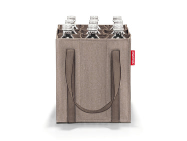 reisenthel bottlebag herringbone mokka Freisteller 1