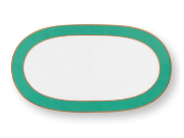PIP STUDIO Chique Tablett gold-green 28 x 16 x 2 cm