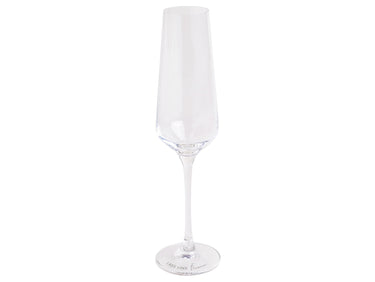 Eulenschnitt Sektglas Lass uns feiern klar 2,1l Freisteller 1