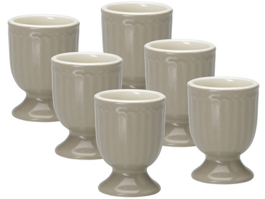 Greengate Alice Eierbecher warm grey 6,5 cm Set6 Freisteller