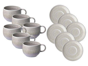 like. Villeroy & Boch Perlemor Sand Kaffeetasse mit Untertasse 0,19l Set6 Freisteller
