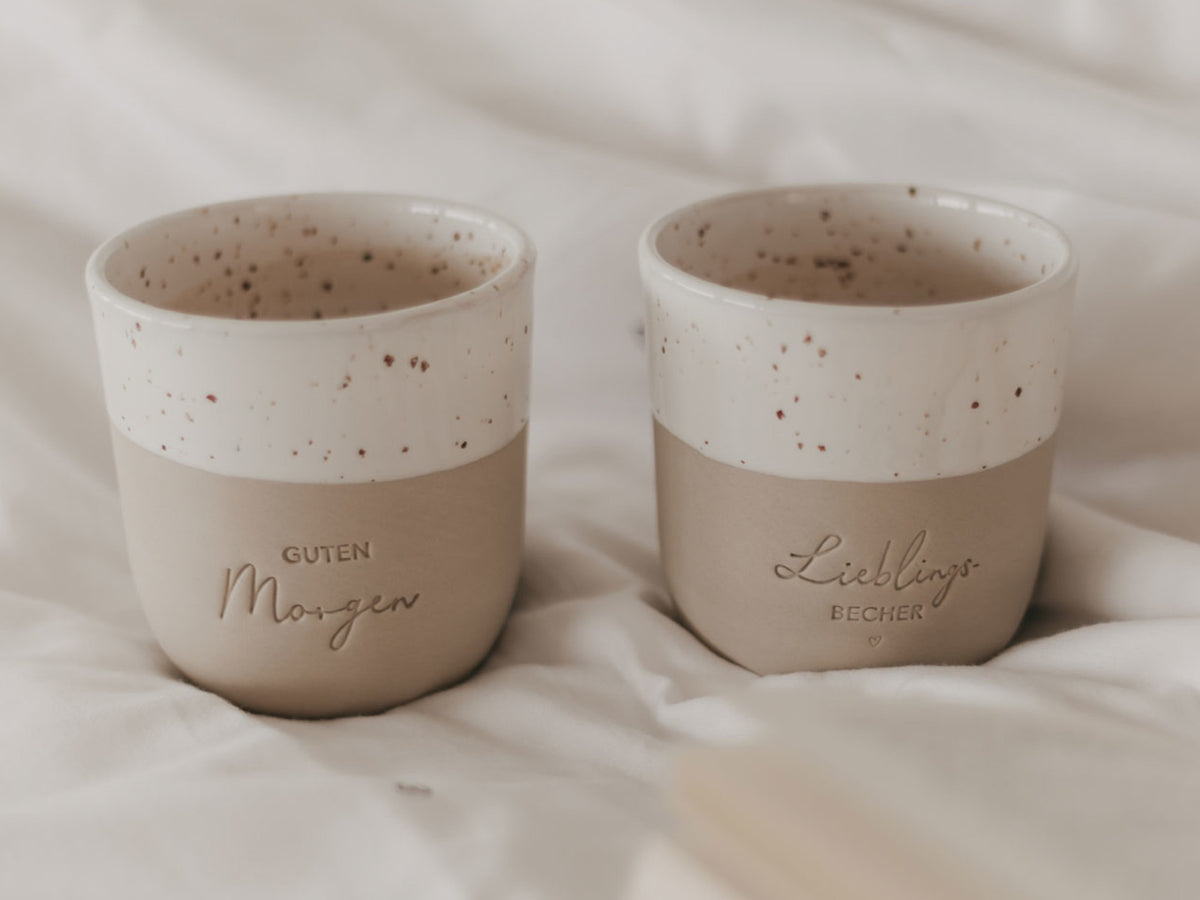 Eulenschnitt Becher Guten Morgen 320ml Lifestyle 4
