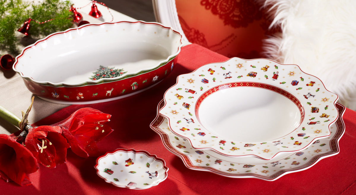 Villeroy & Boch Toy's Delight Speiseteller weiss 29 cm Set6 Lifestyle