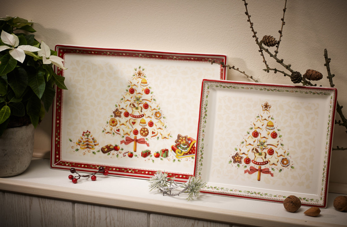 Villeroy & Boch Winter Bakery Delight Gebäckplatte klein Lifestyle 1