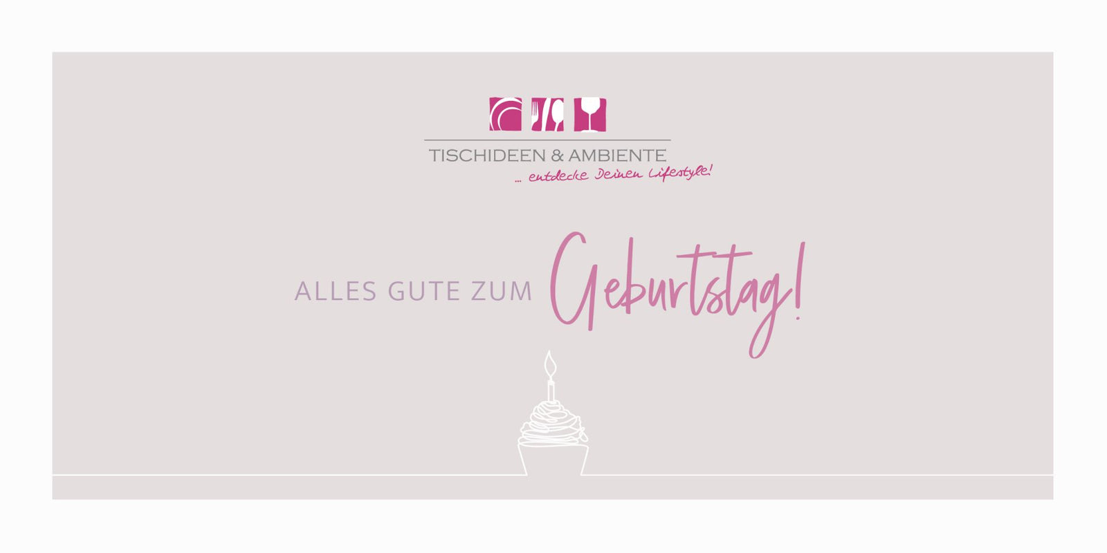 Tischideen & Ambiente Gutschein