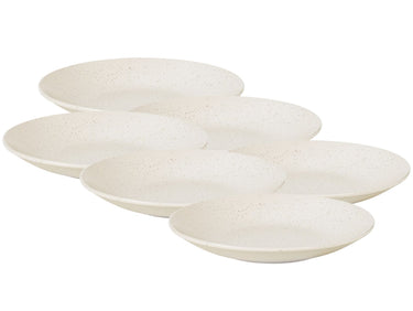 Broste Copenhagen NORDIC VANILLA Pastateller 29cm Set6 Freisteller