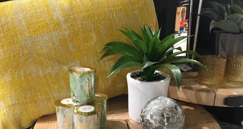 Gelb und Grün - Sommerfeeling für Zuhause