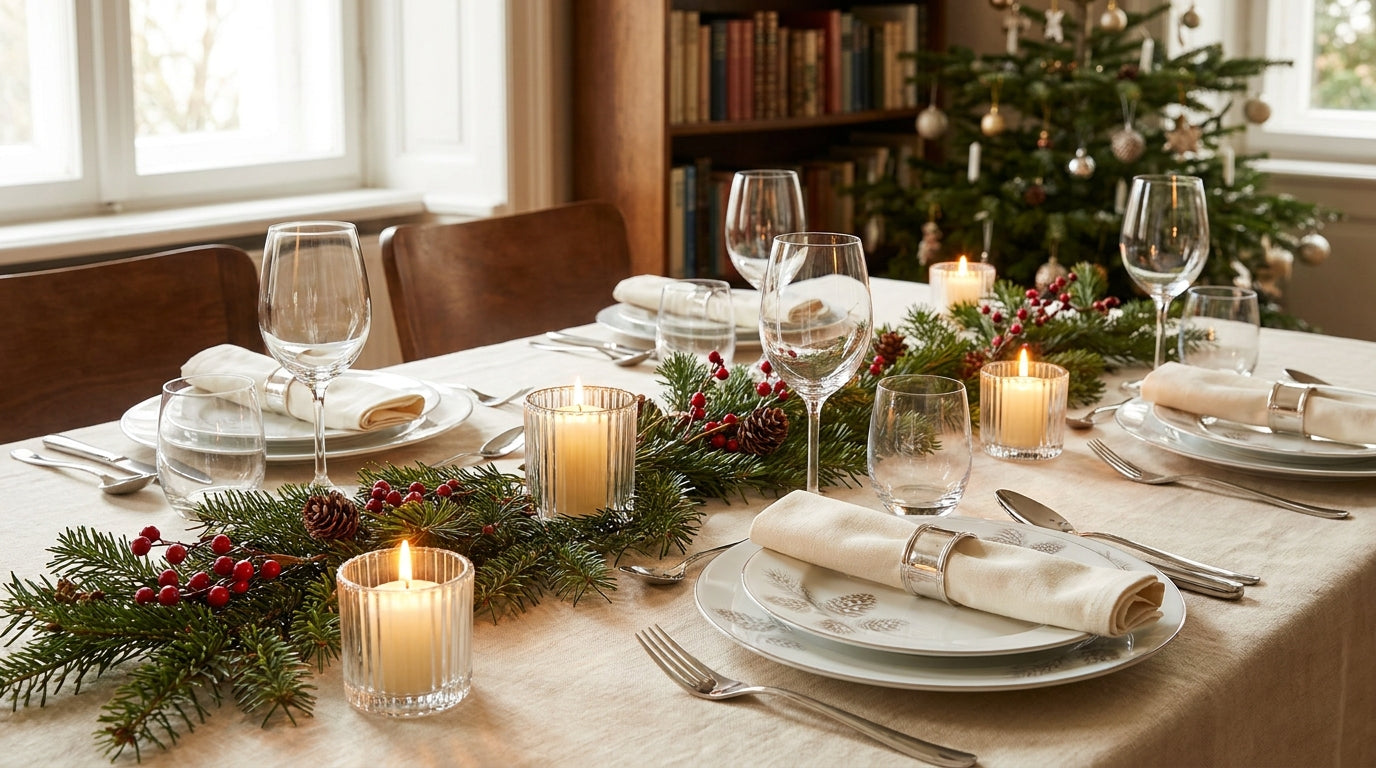 Weihnachtstisch decken – Ideen