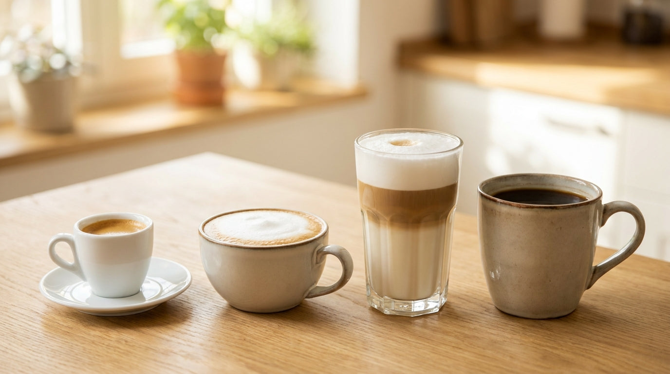 Welche Tasse für welchen Kaffee?