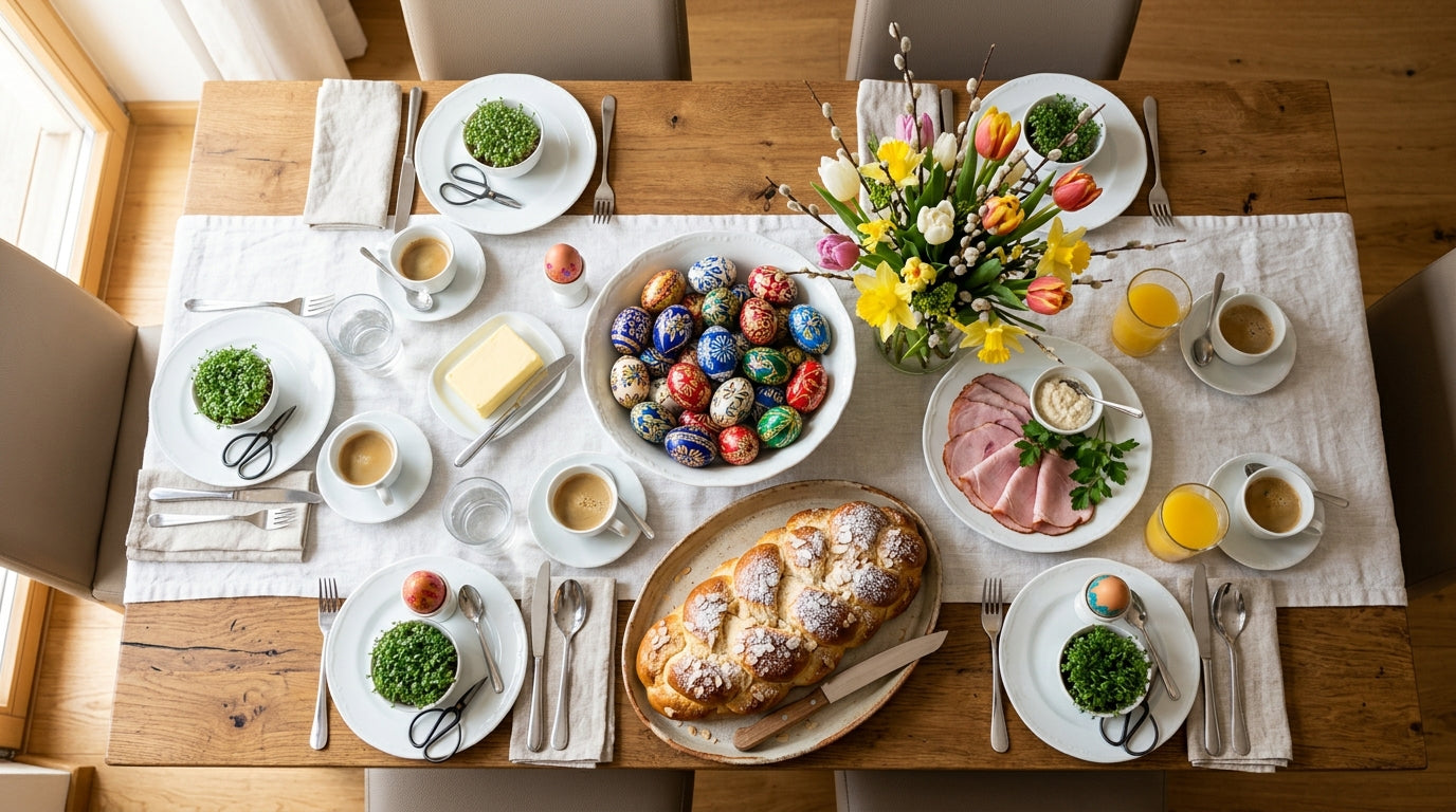 Osterfrühstück traditionell: was auf den Tisch gehört