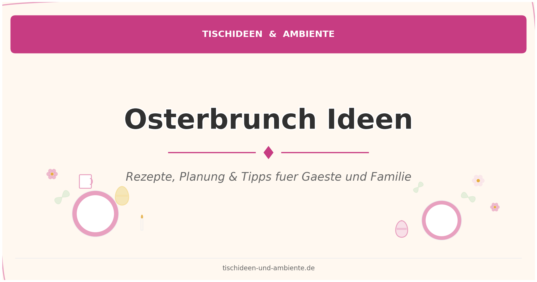 Osterbrunch Ideen: Rezepte und Planung für Gäste und Familie