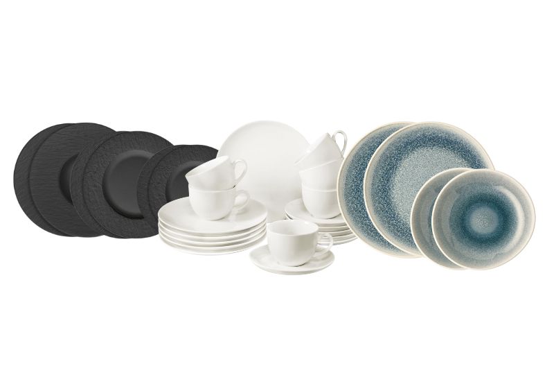Geschirr-Set für 2–12 Personen