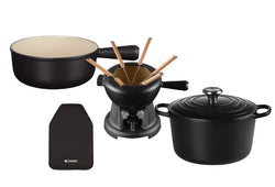 Le Creuset schwarz Gratisgeschenke