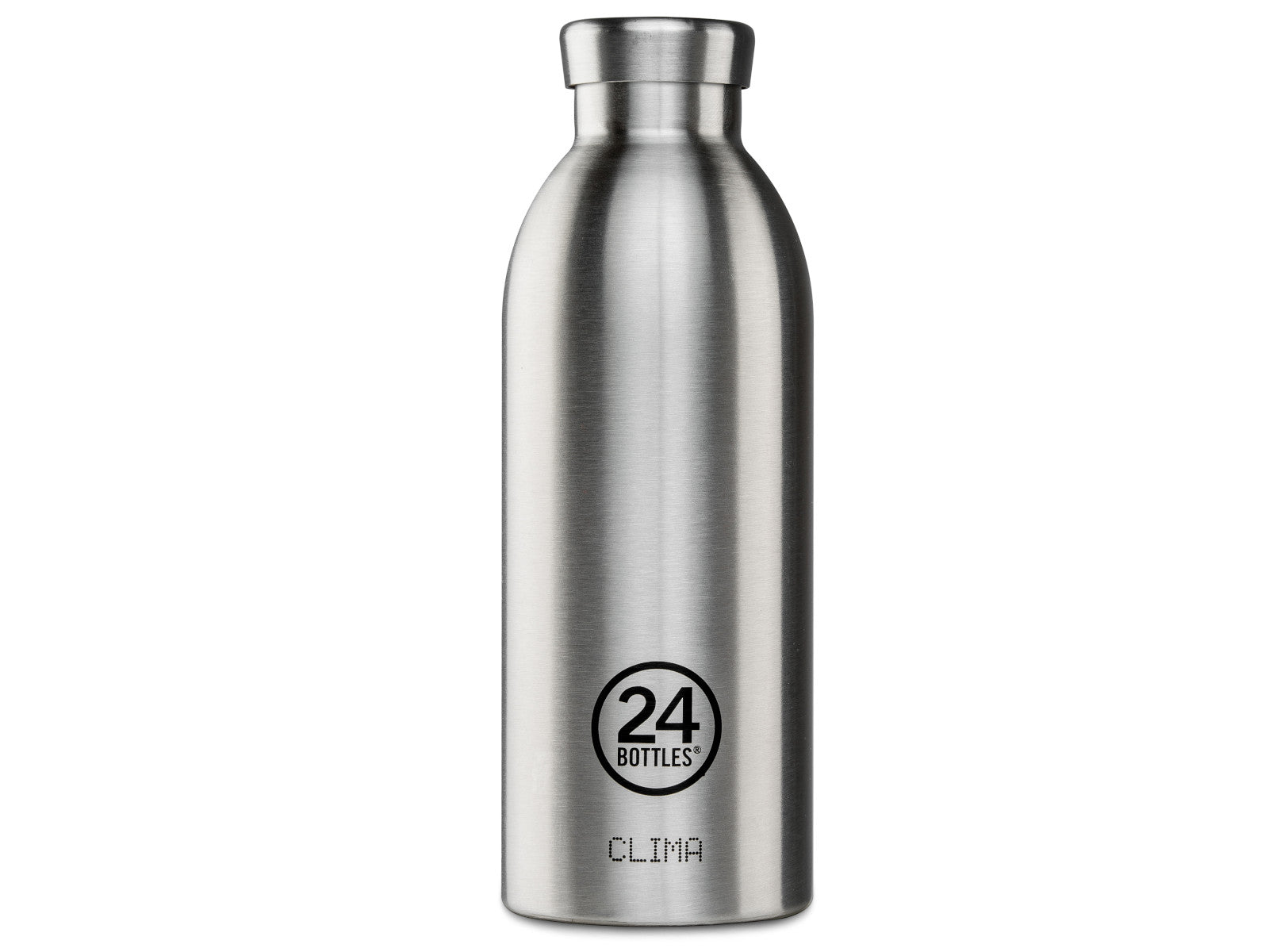 24Bottles Clima Bottle Brushed Steel 500ml Freisteller 1