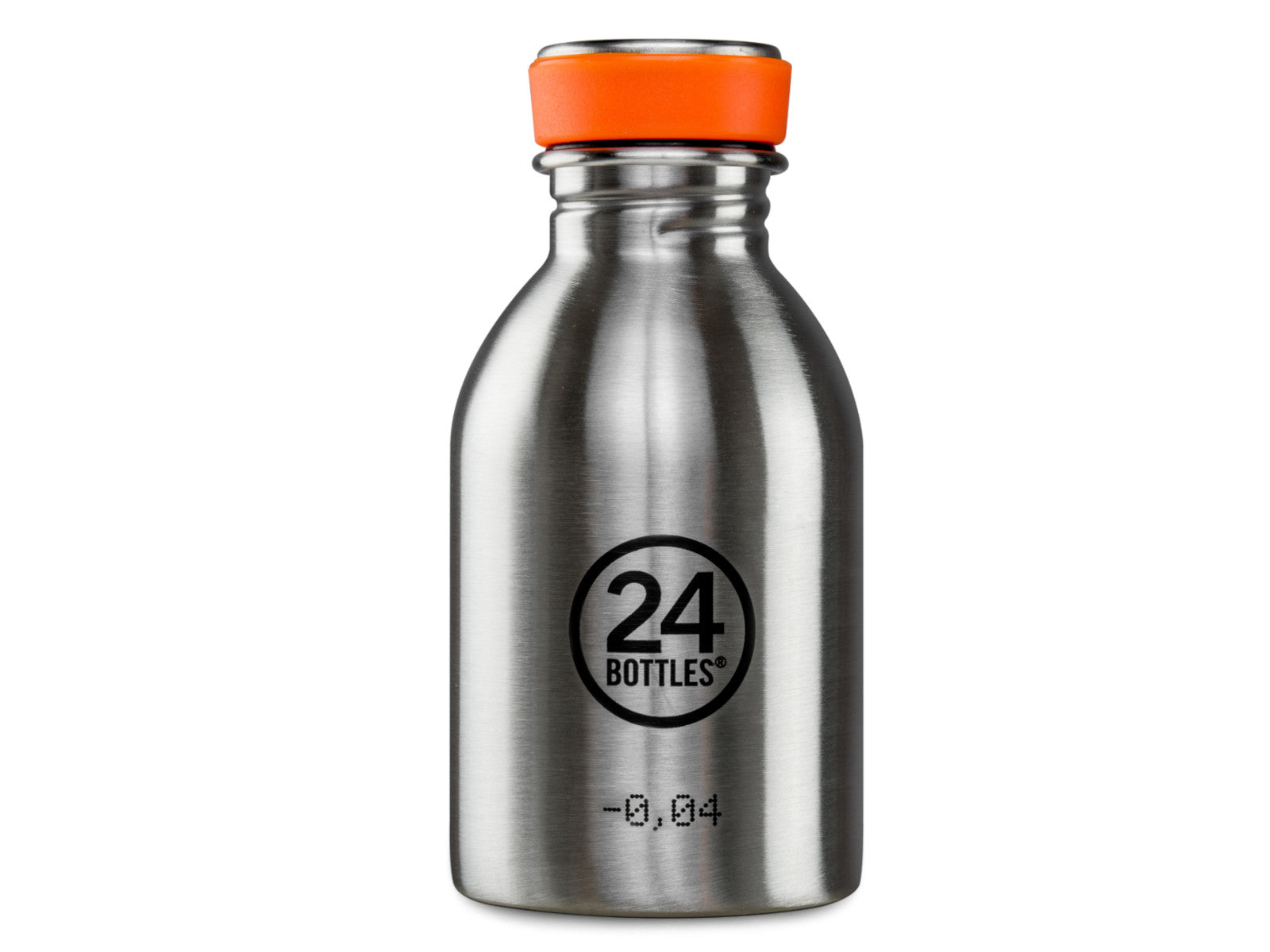 24Bottles Urban Bottle Brushed Steel 250ml Freisteller 1
