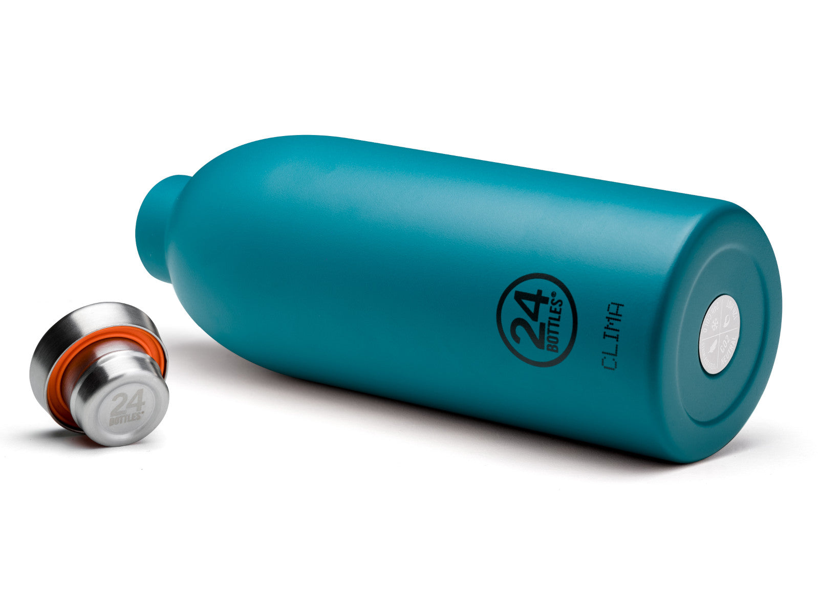 24Bottles Clima Bottle Stone Atlantic Bay 850ml Freisteller 3