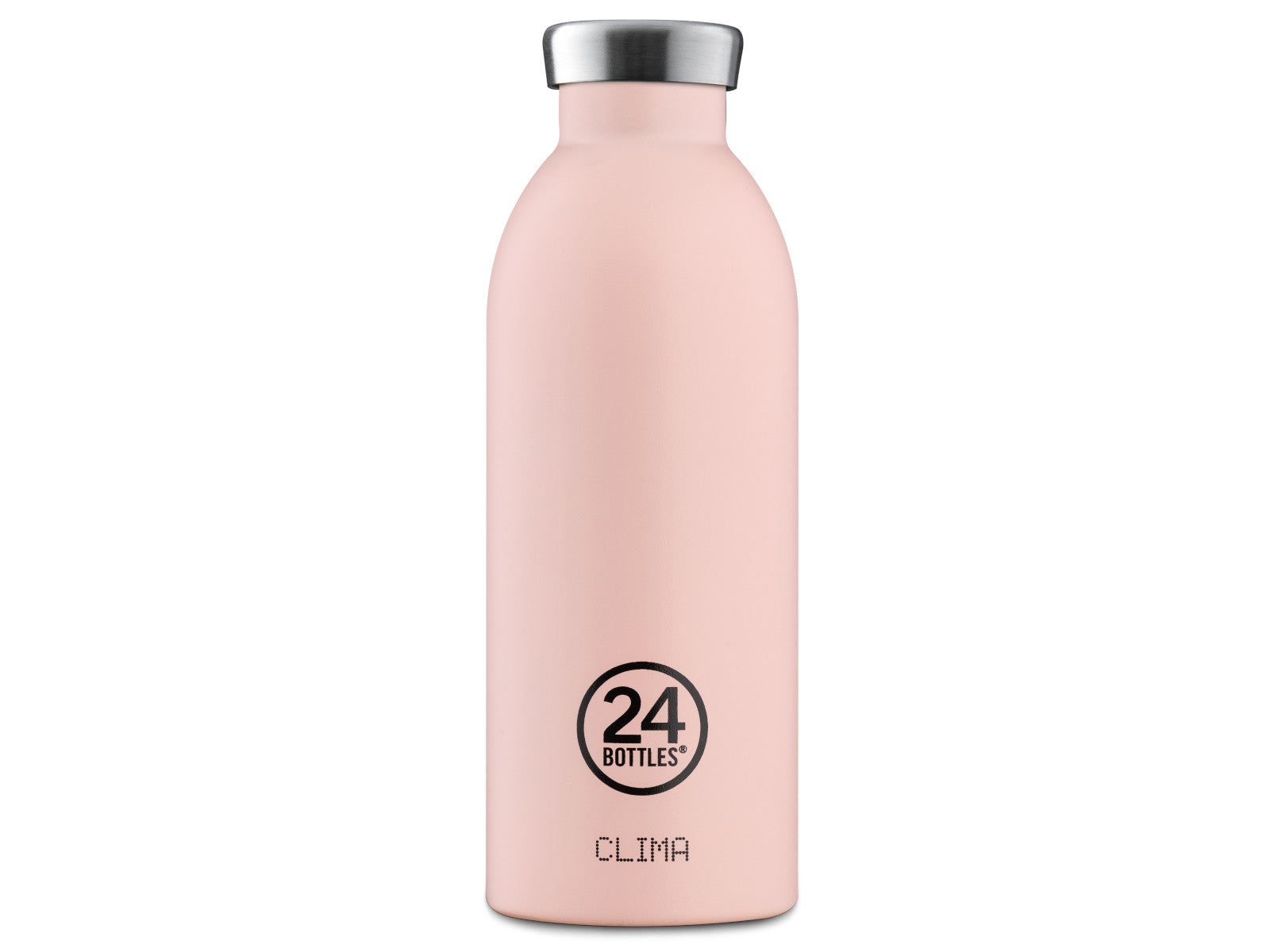 24Bottles Clima Bottle Stone Dusty Pink 500ml Freisteller 1