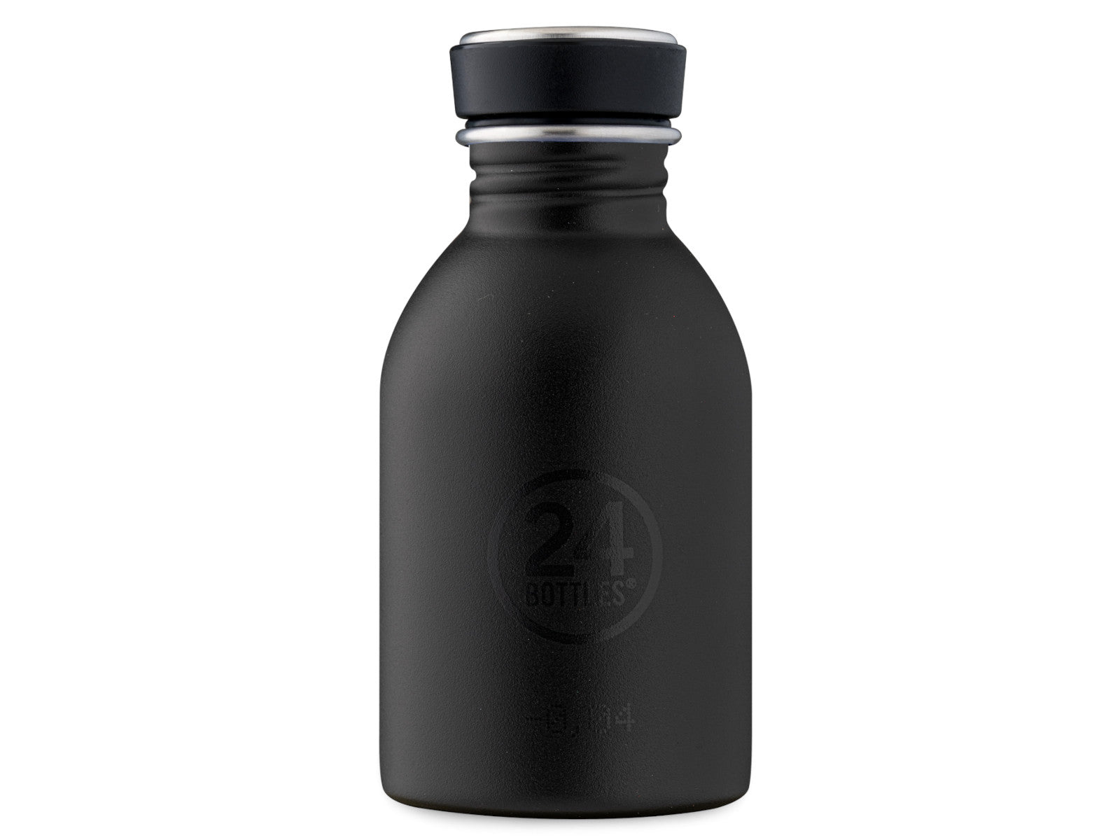 24Bottles Urban Bottle Stone Tuxedo Black 250ml Freisteller 1