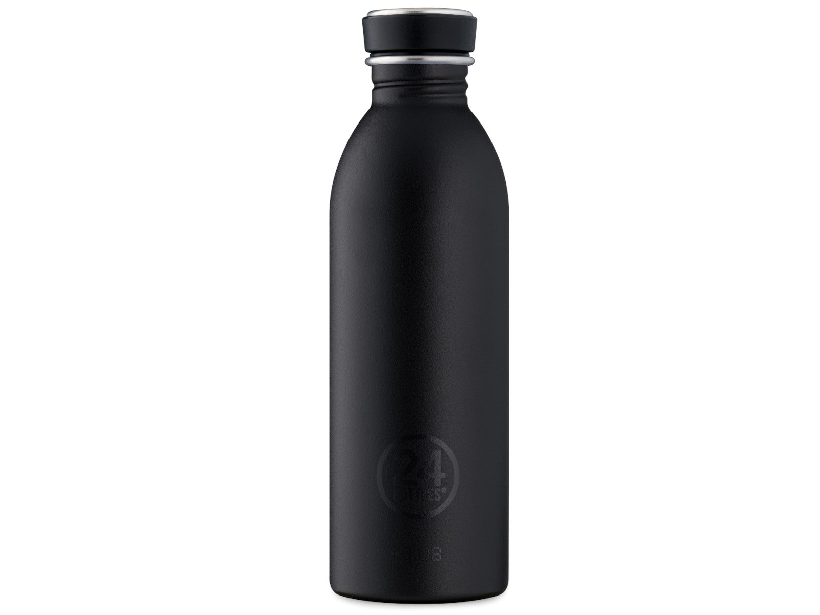 24Bottles Urban Bottle Stone Tuxedo Black 500ml Freisteller 