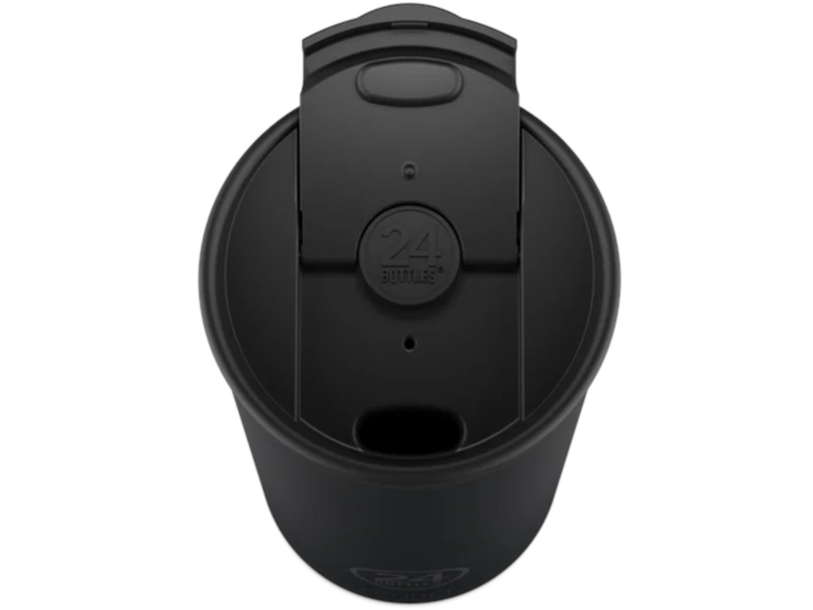 24Bottles Travel Tumbler Stone Tuxedo Black 600ml Freisteller 2