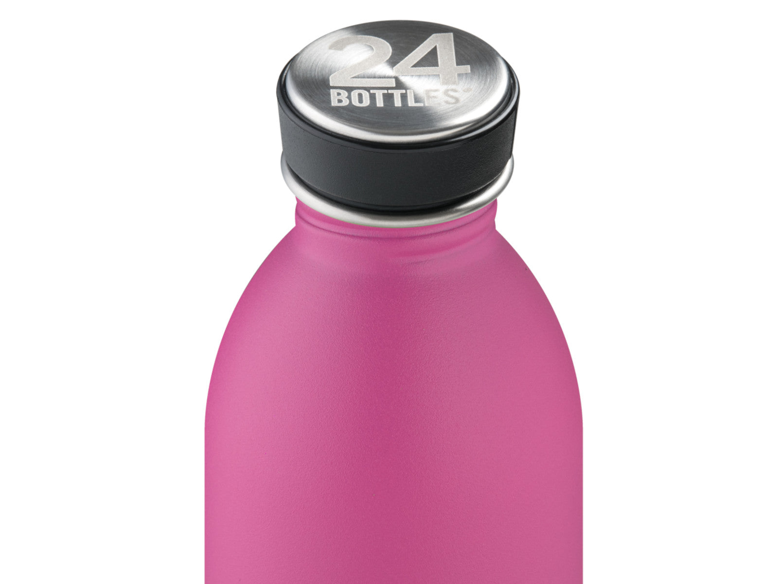 24Bottles Urban Bottle Stone Passion Pink 500ml Freisteller 2