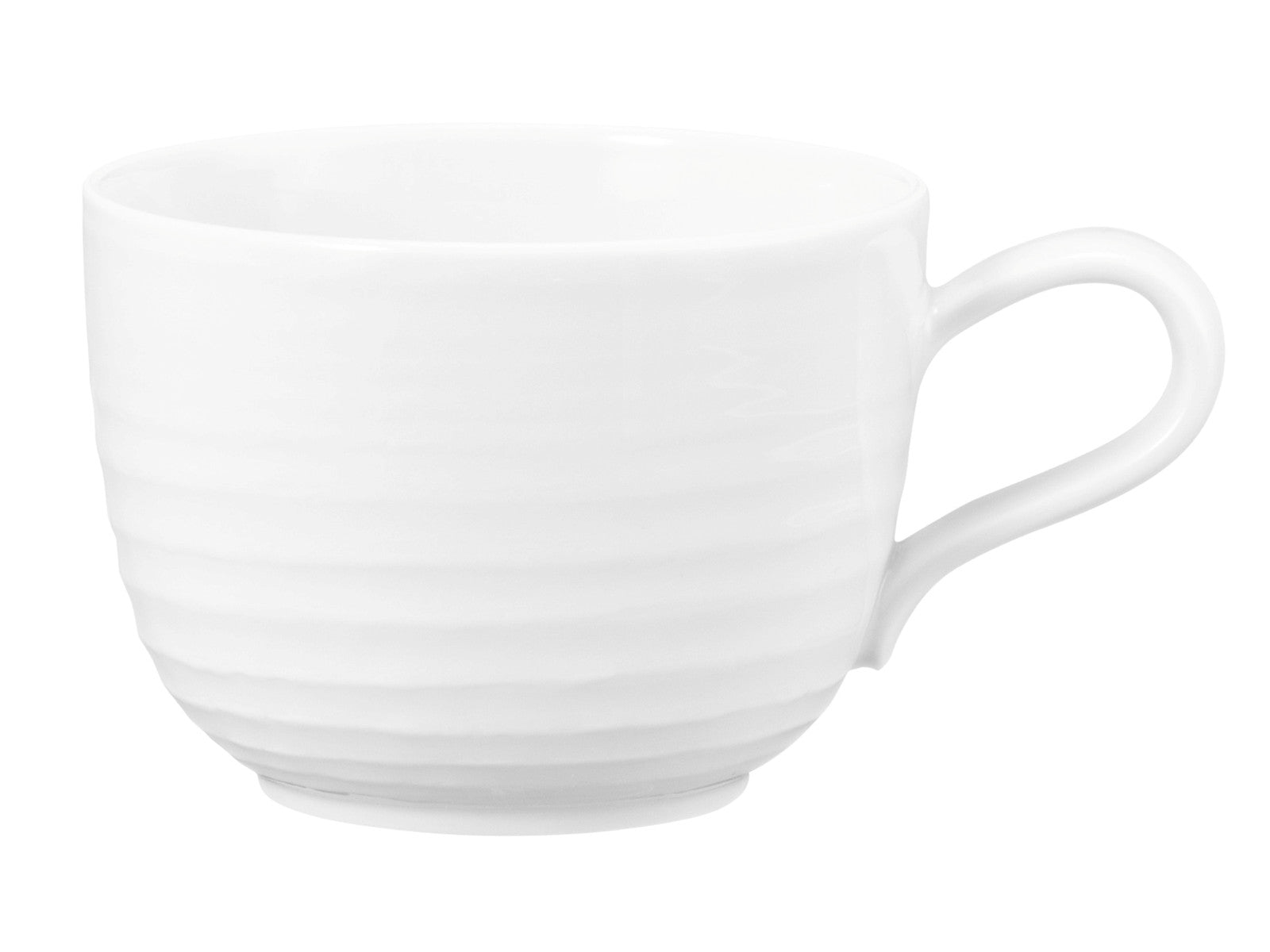Seltmann Weiden Terra weiß uni Milchkaffeeobertasse 0,38 l Freisteller 1