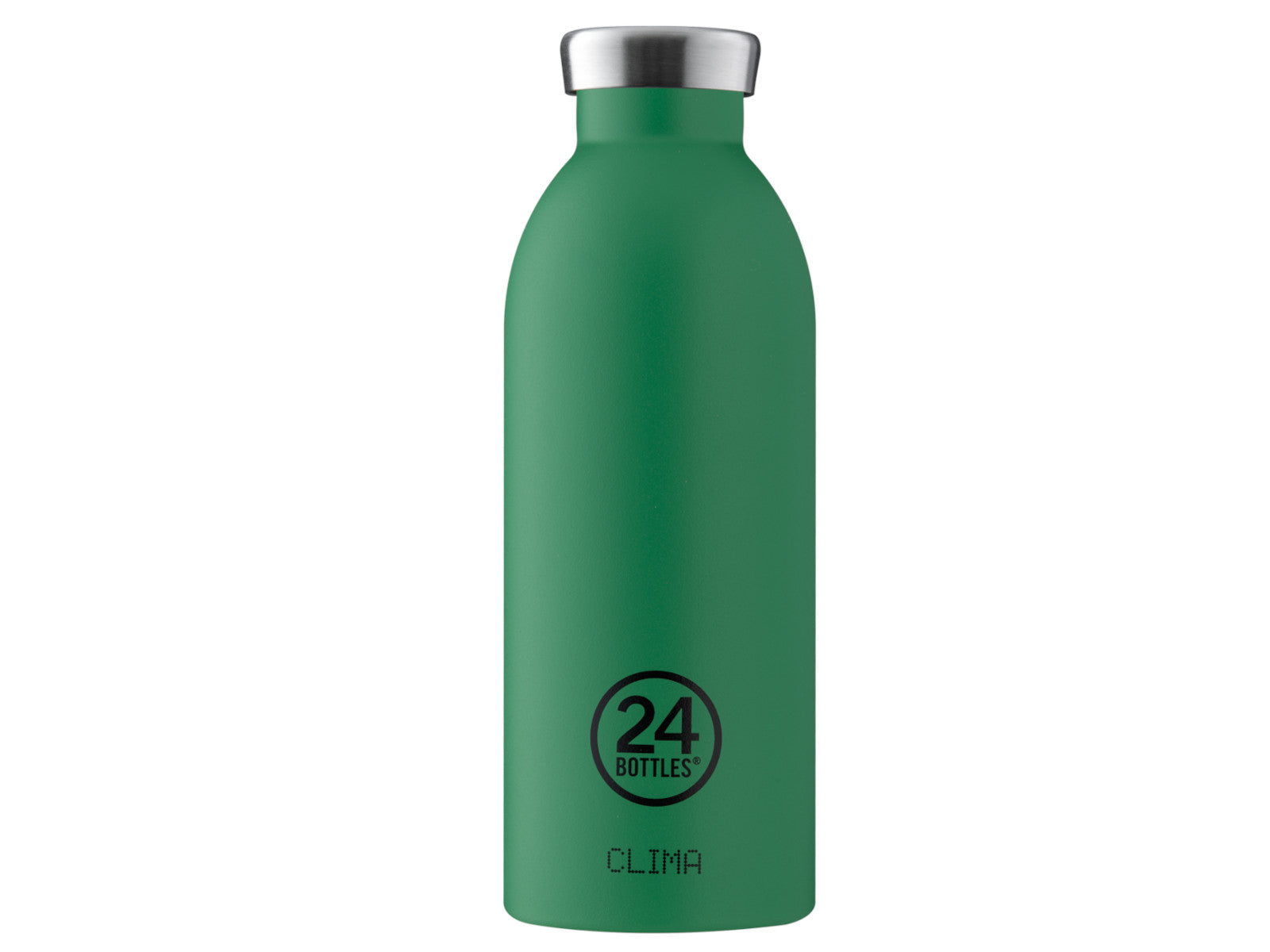 24Bottles Clima Bottle Stone Emerald Green 500ml Freisteller 1
