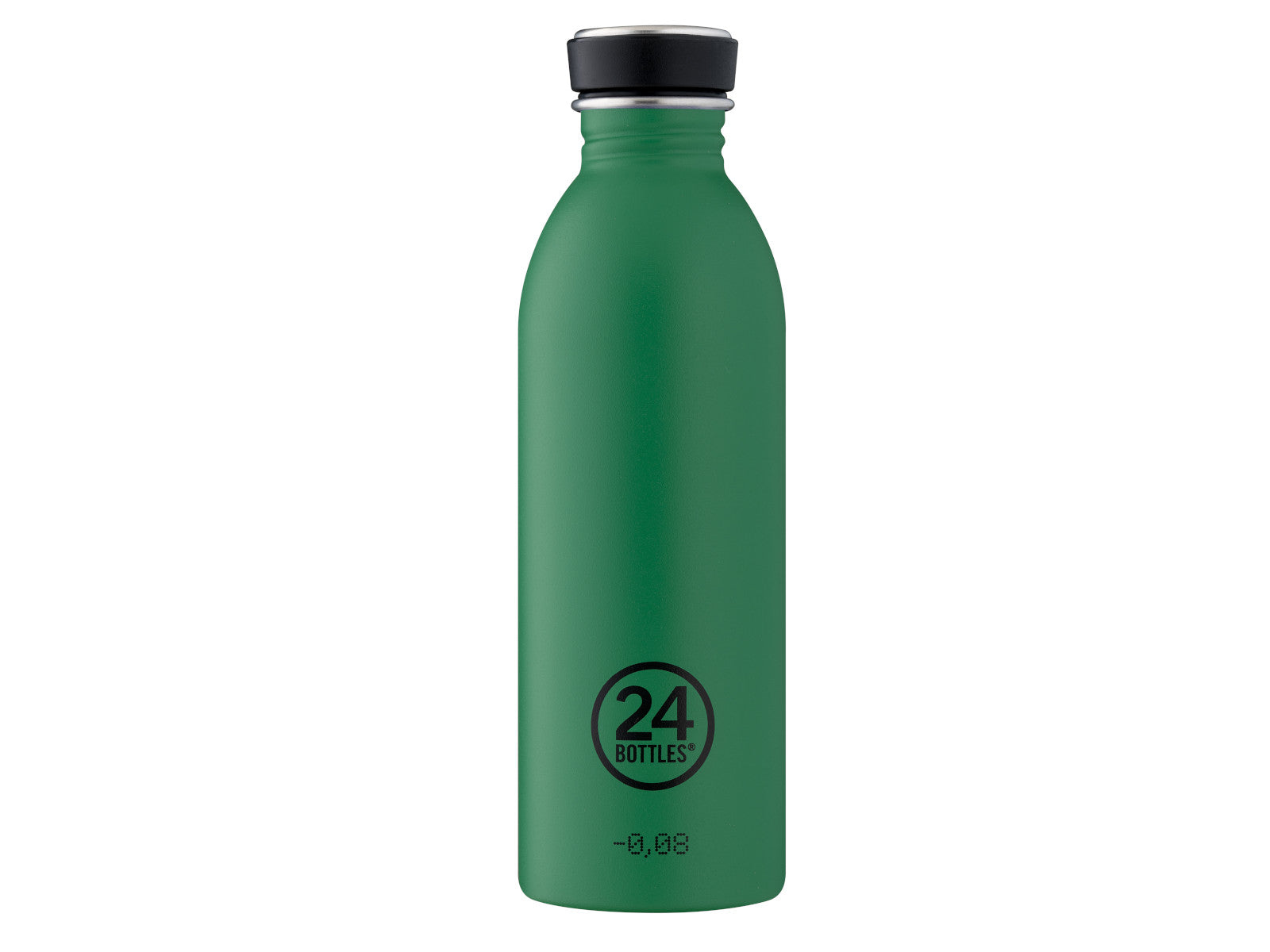 24Bottles Urban Bottle Stone Emerald Green 500ml Freisteller 1