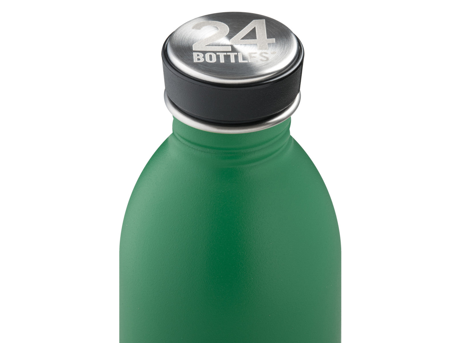 24Bottles Urban Bottle Stone Emerald Green 500ml Freisteller 2