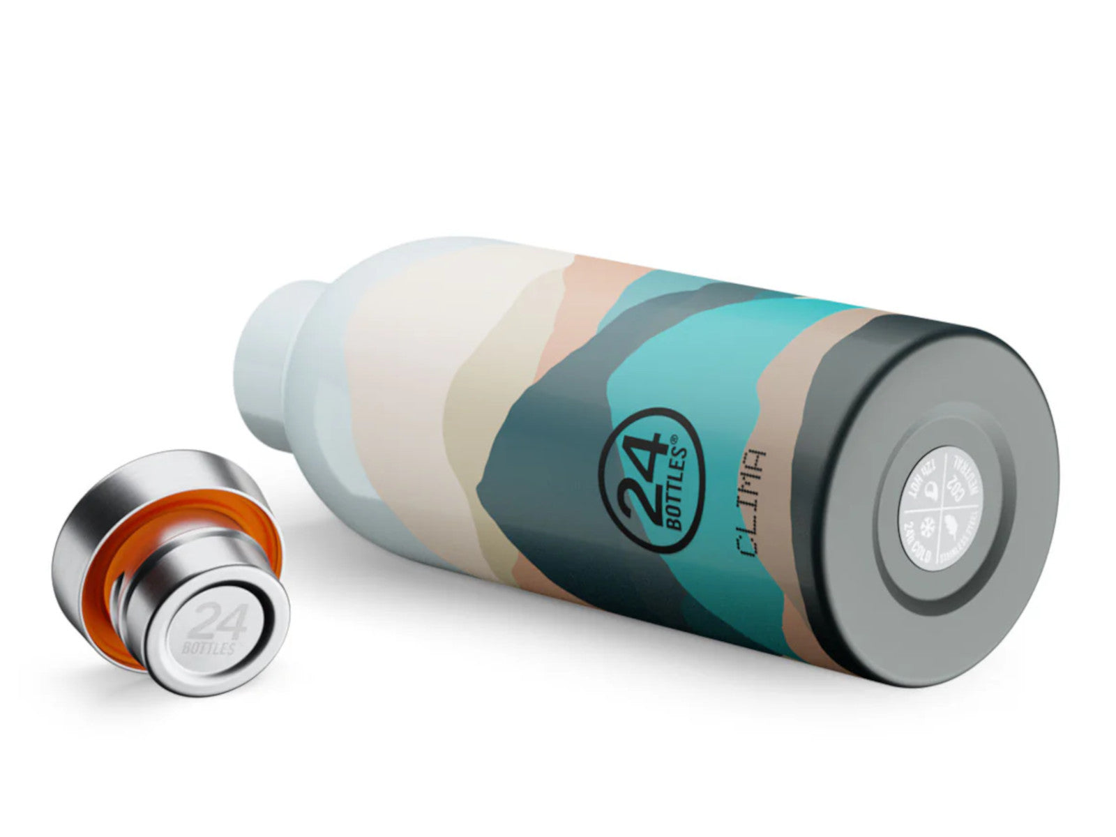 24Bottles Clima Bottle Mountains 500ml Freisteller 3