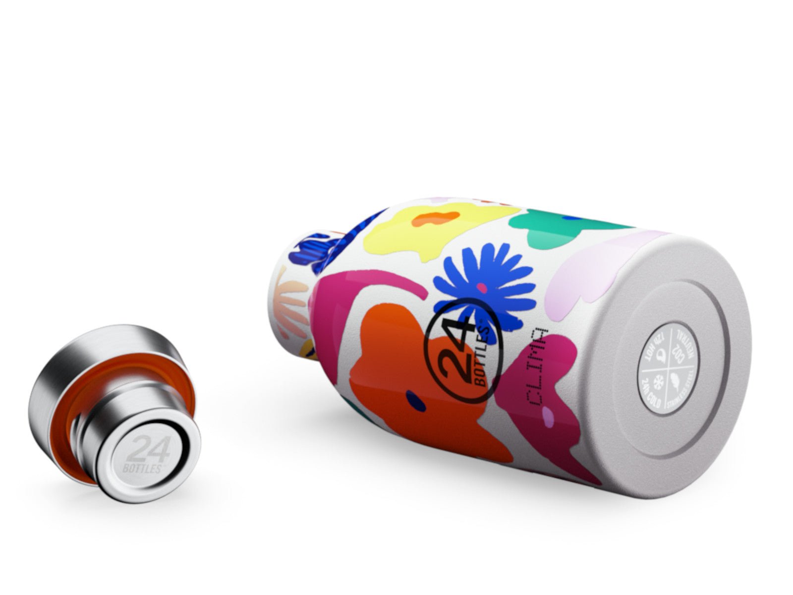 24Bottles Clima Bottle Acqua Fiorita 330ml Freisteller 3