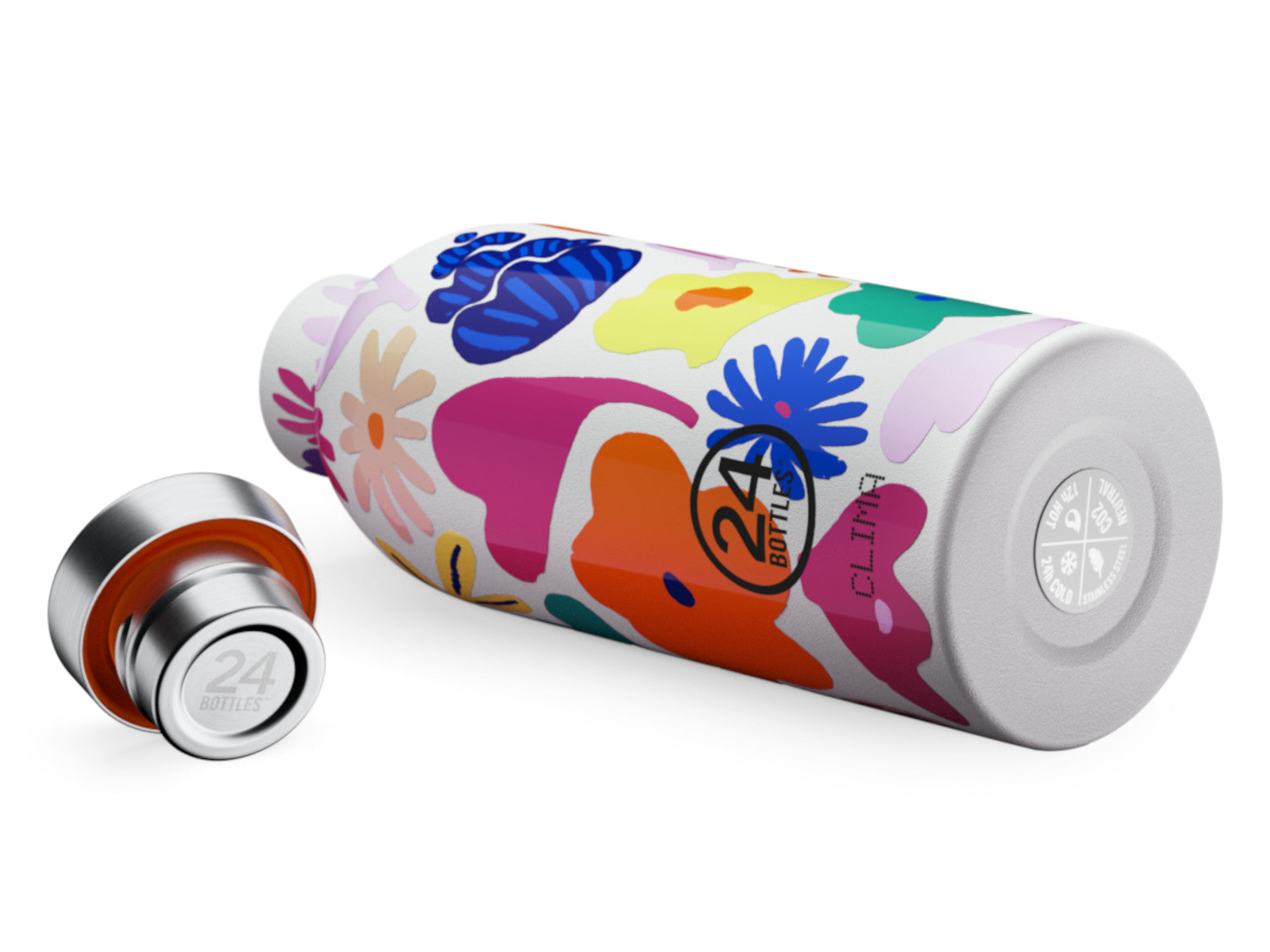 24Bottles Clima Bottle Acqua Fiorita 500ml Freisteller 3