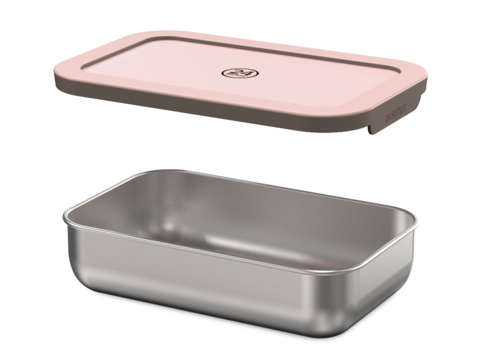 24Bottles Snackbox Dusty Pink 700ml Freisteller 3