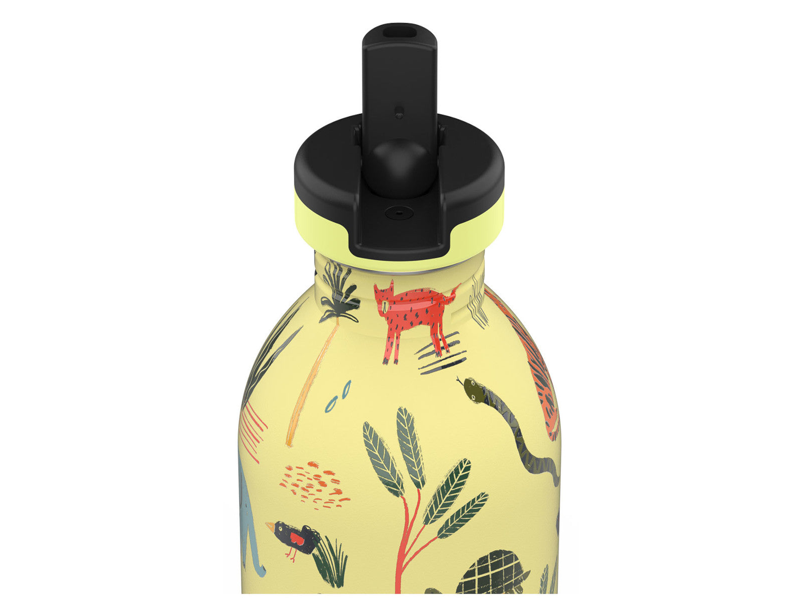 24Bottles Kids Urban Bottle Jungle Friends 500ml Freisteller 2