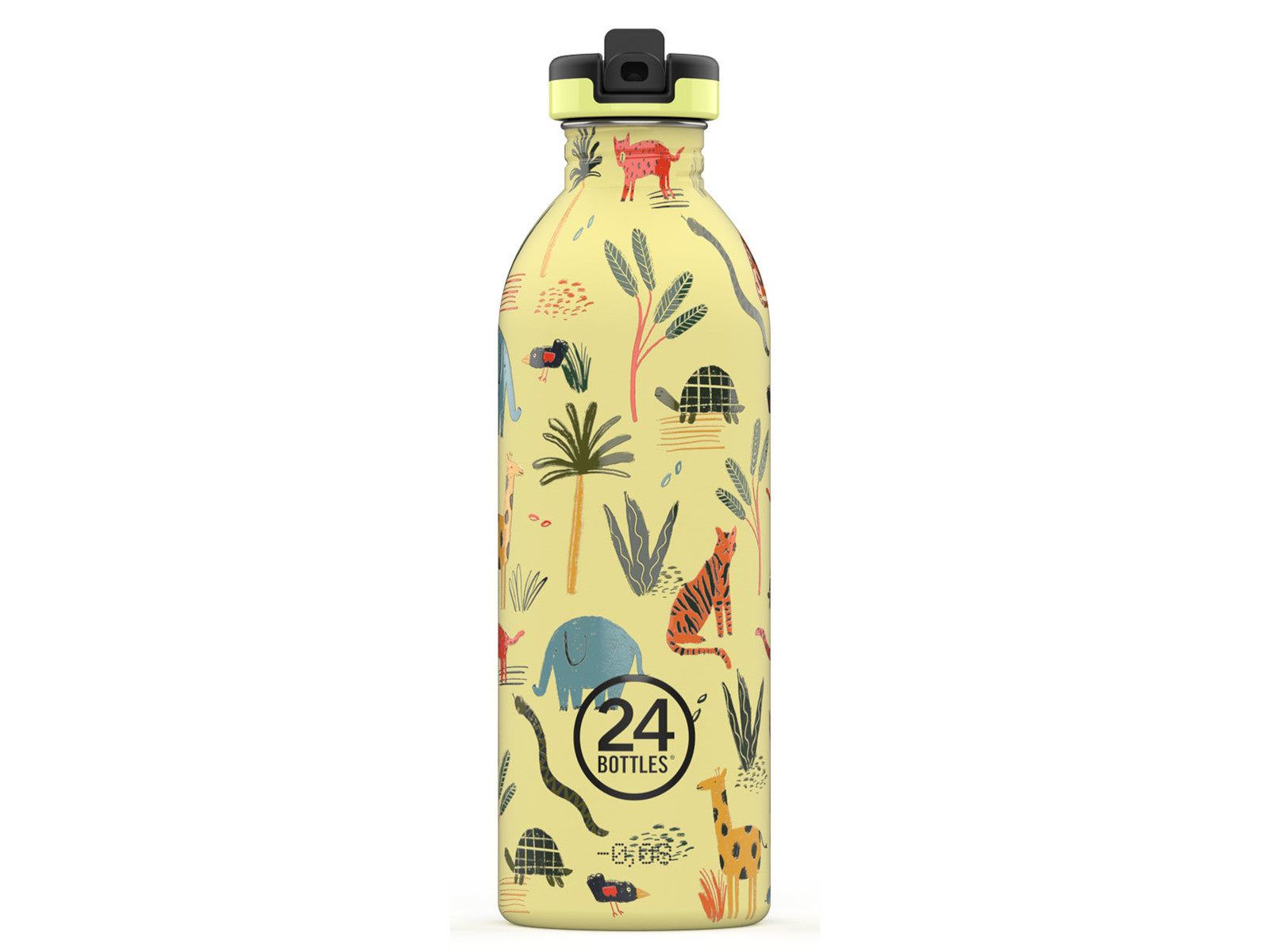 24Bottles Kids Urban Bottle Jungle Friends 500ml Freisteller 1