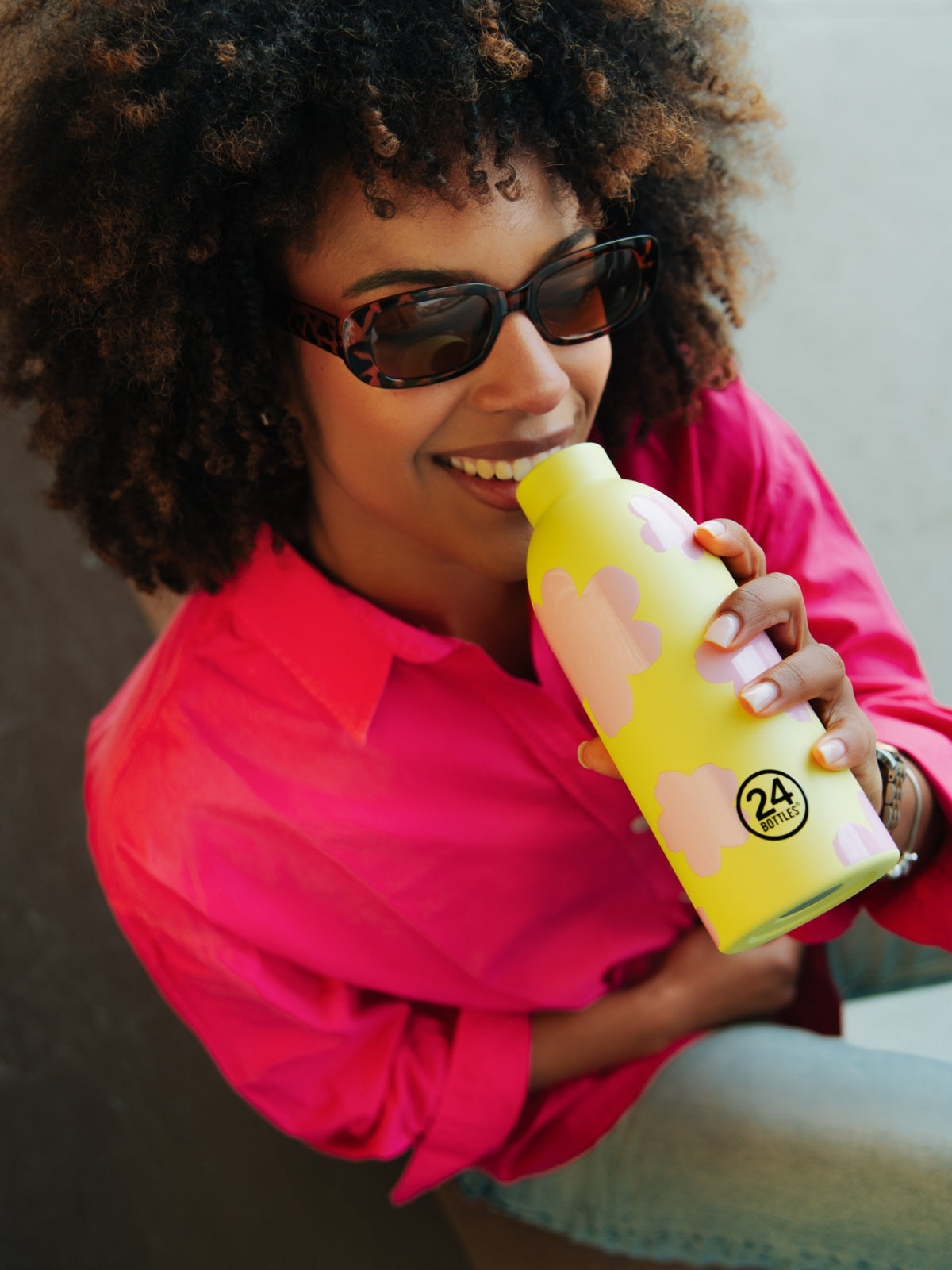 24Bottles Clima Bottle Daydreaming Yellow 500ml - Produktbild 5