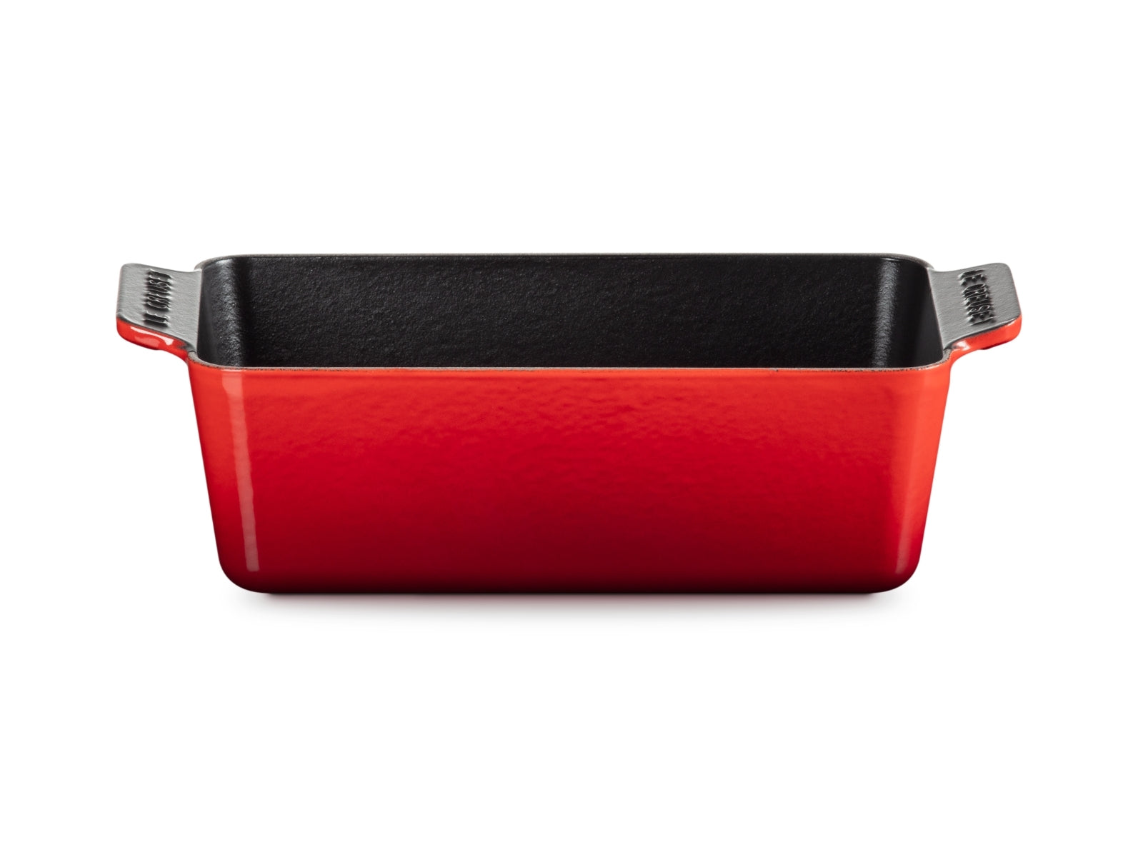 Le Creuset Backform Signature rechteckig kirschrot 23cm - Produktbild 1