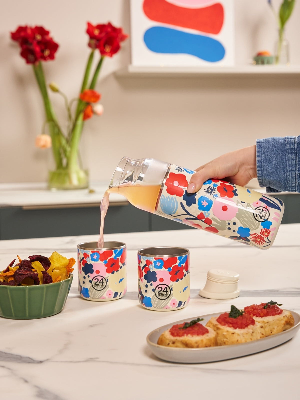 24Bottles Casa Carafe Domenica 1000ml - Produktbild 2