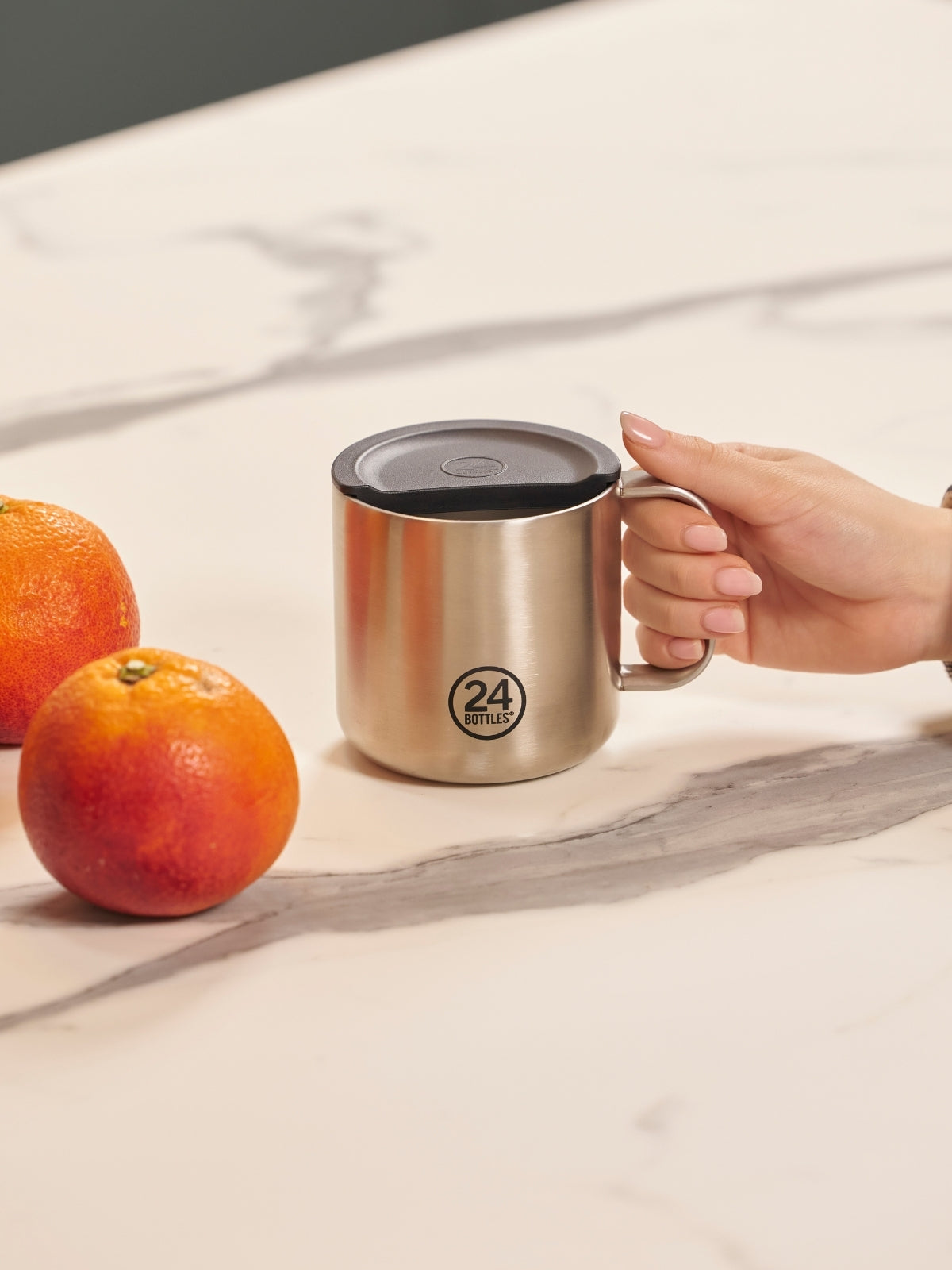 24Bottles Casa Mug Linen 340ml - Produktbild 2