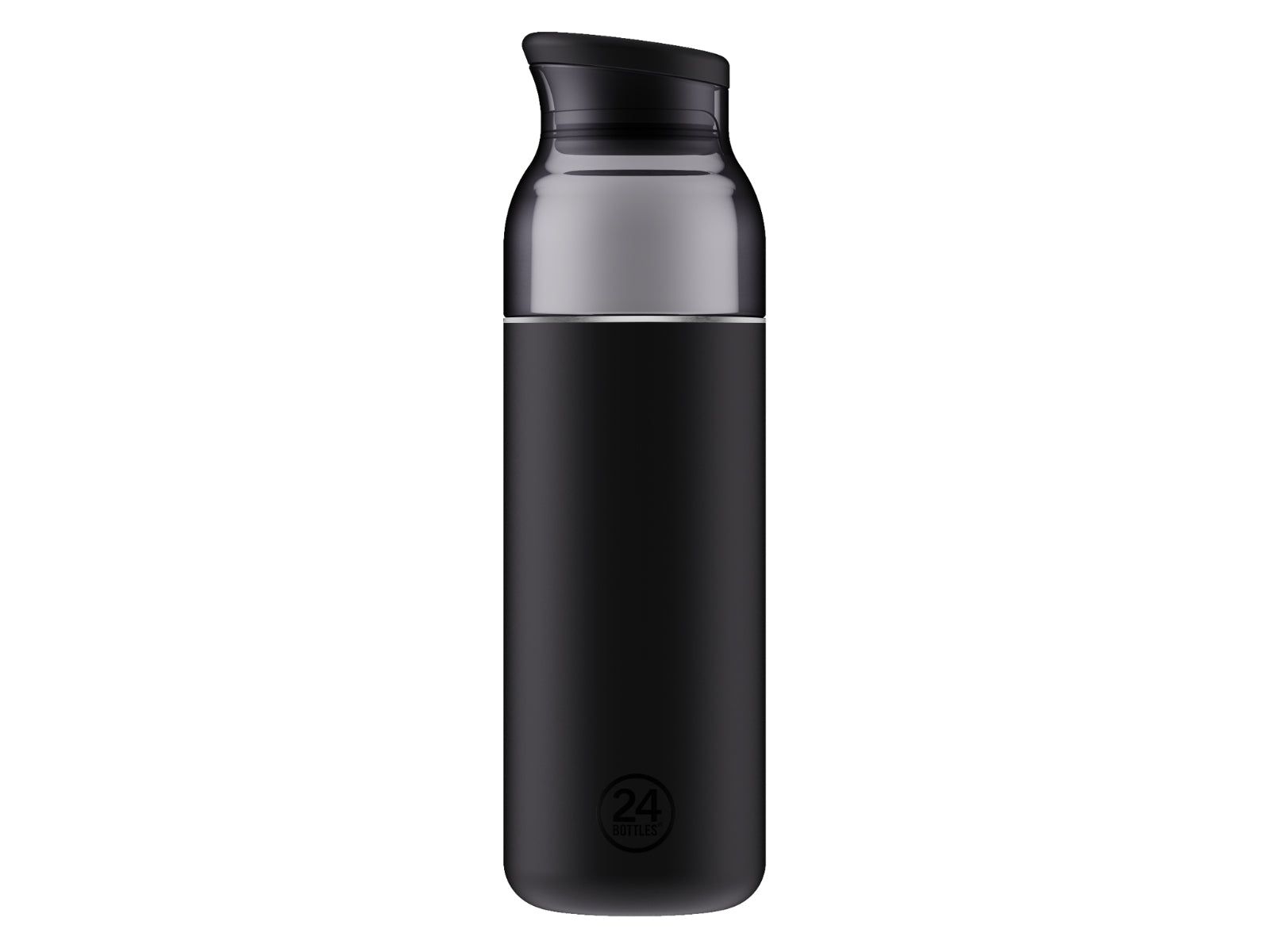 24Bottles Casa Carafe Tuxedo Black 1000ml - Produktbild 1