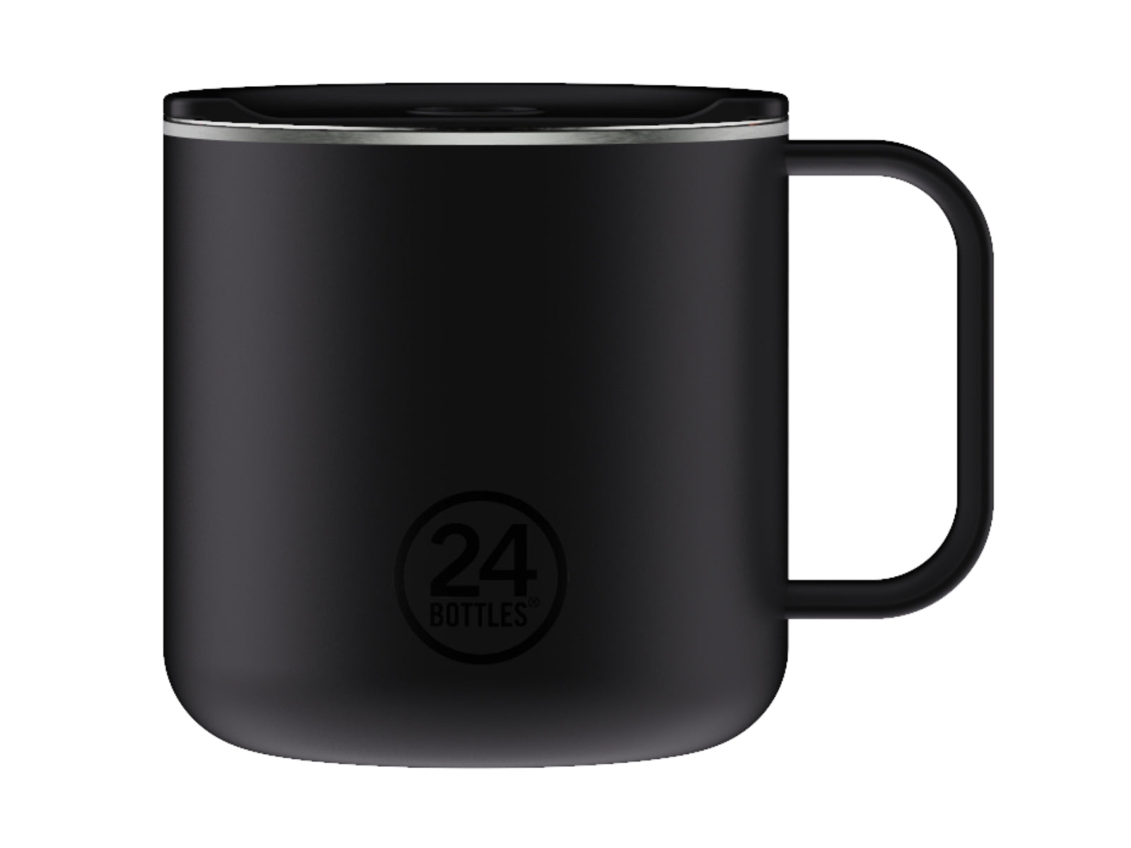 24Bottles Casa Mug Tuxedo Black 340ml - Produktbild 1