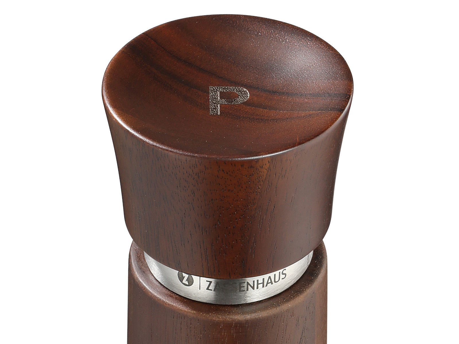 Zassenhaus WIESBADEN Pfeffermühle Akazie 17 cm Freisteller 3