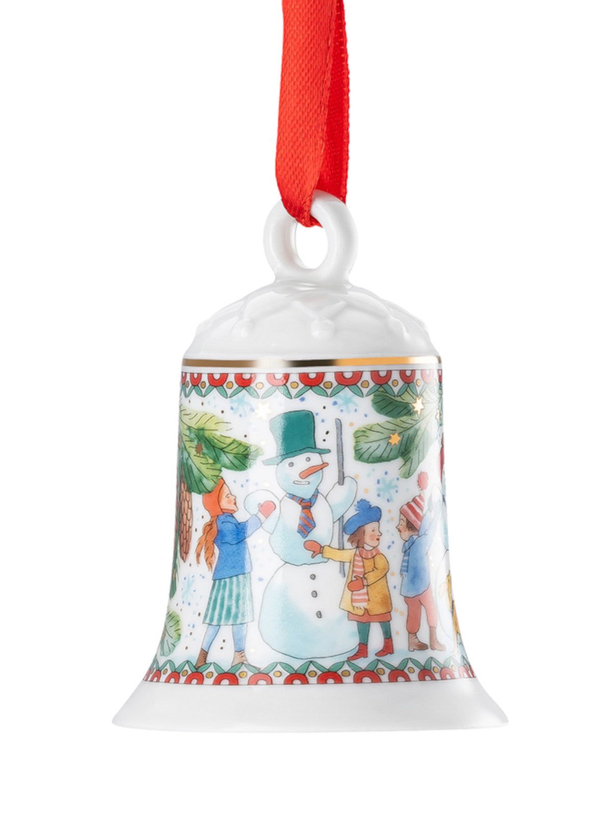 Hutschenreuther Porzellanglocke Weihnachtsglocke 2025 Freisteller 4