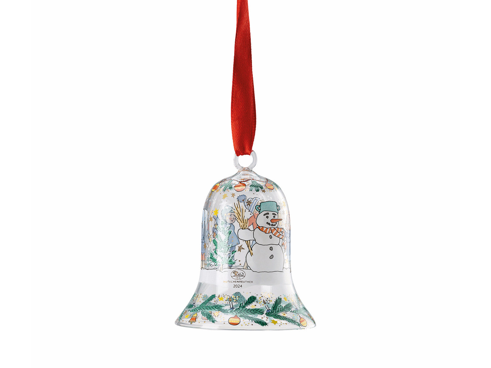 Hutschenreuther Kristallglocke 2024 Glasglocke Freisteller2