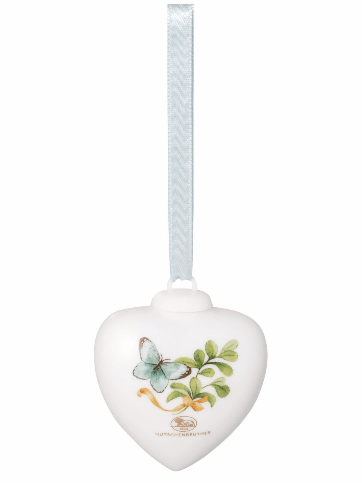 Hutschenreuther Frühlingsgrüsse Tulpe gelb Porzellan-Mini-Herz Freisteller 2