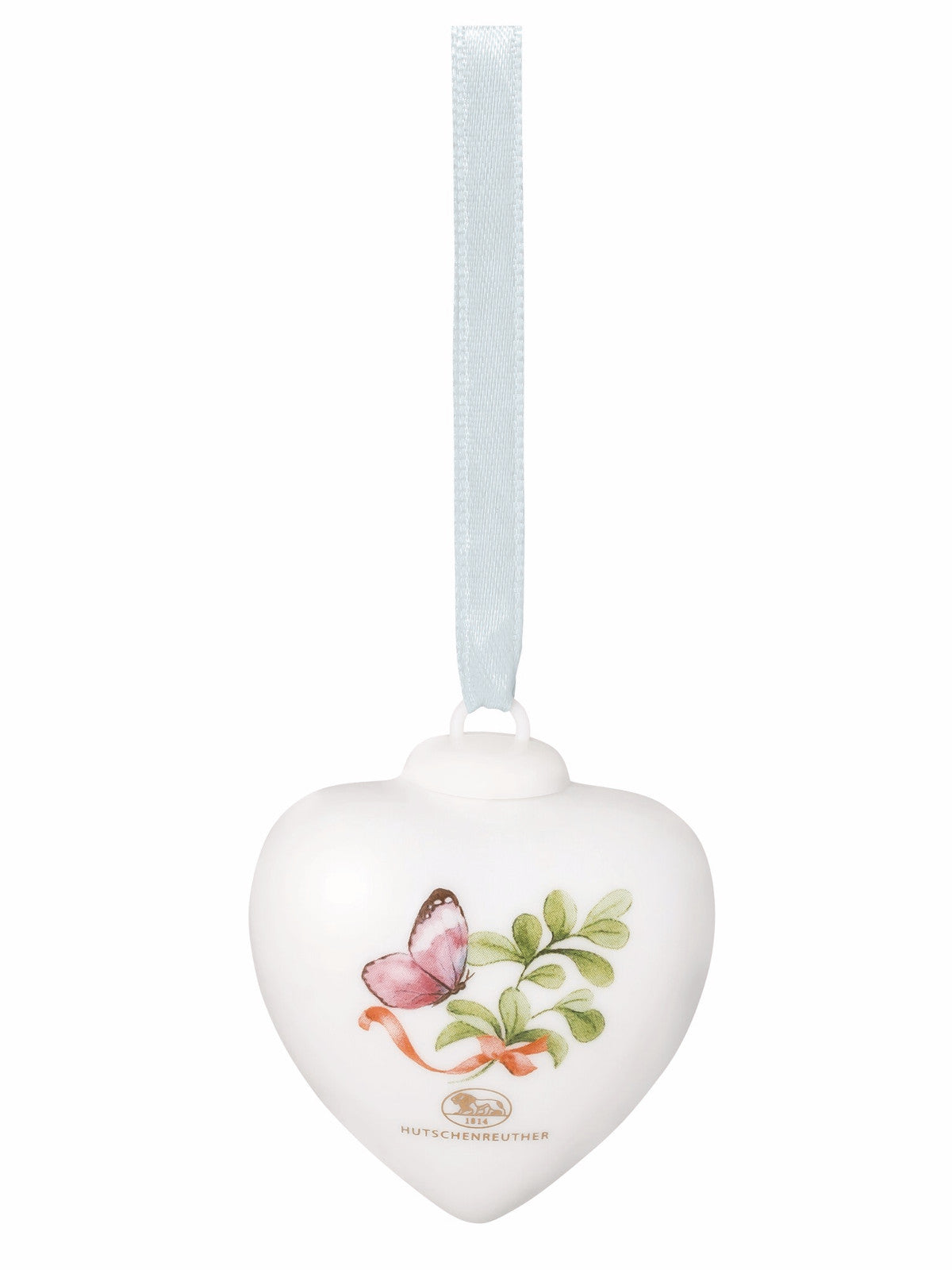 Hutschenreuther Frühlingsgrüsse Tulpe orange Porzellan-Mini-Herz Freisteller 1