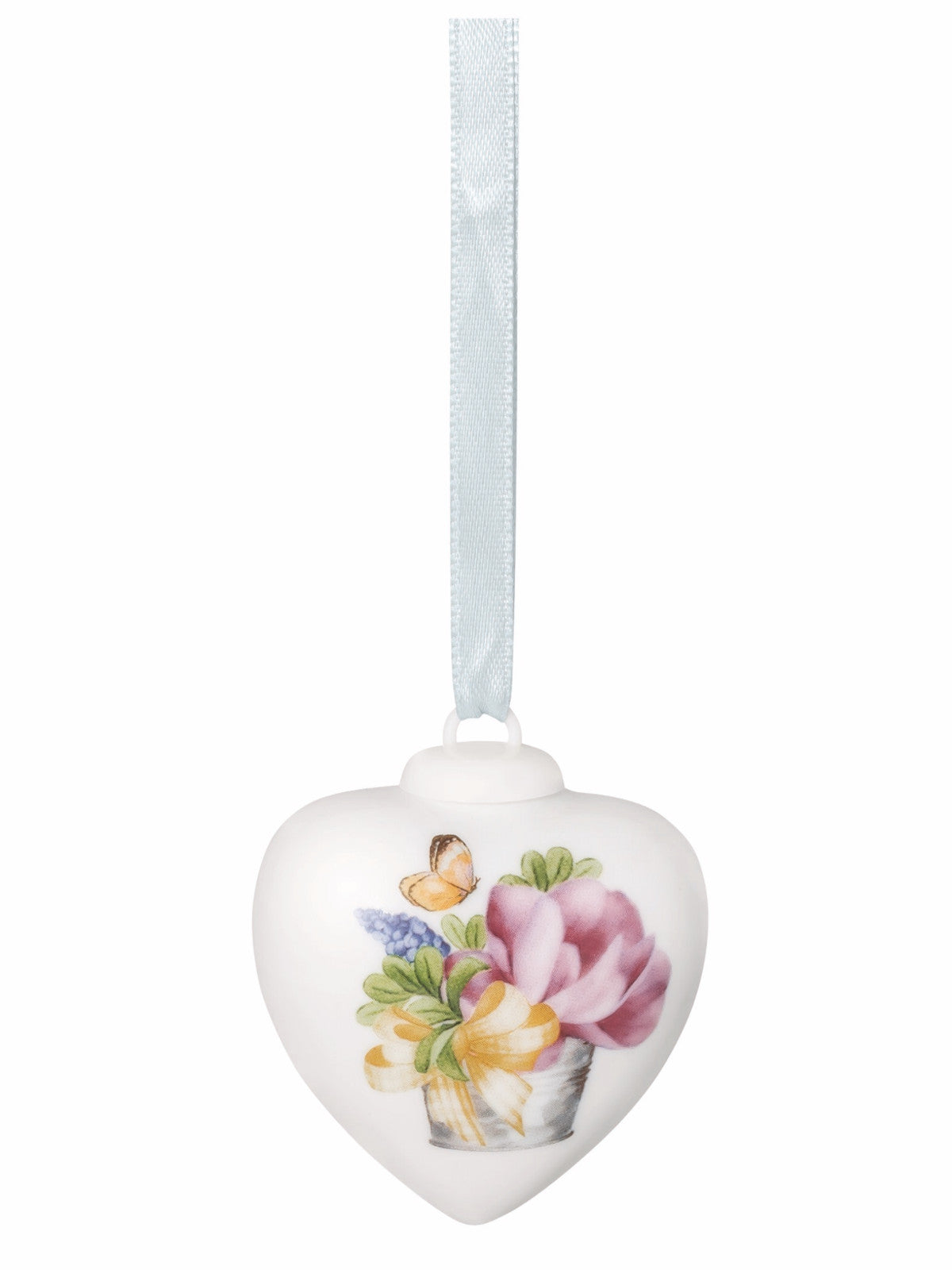 Hutschenreuther Frühlingsgrüsse Tulpe orange Porzellan-Mini-Herz Freisteller 2